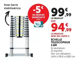 Hyper U Echelle télescopique offre