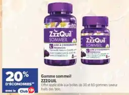Carrefour ZZZQuil Sommeil offre