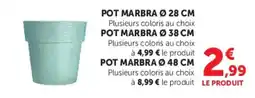 Hyper U Pot marbra offre