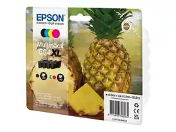 Bureau Vallée Epson - pack de 4 cartouches d'encre 604xl ananas offre