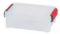 Bureau Vallée Sundis - boite de rangement clip and store - transparent offre