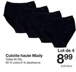 Zeeman Culotte haute mady offre