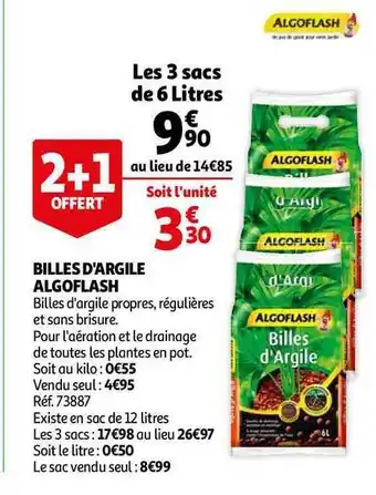 Billes D'argile Algoflash