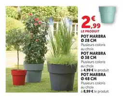 Super U POT MARBRA offre