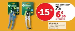 Super U Sécateur u offre