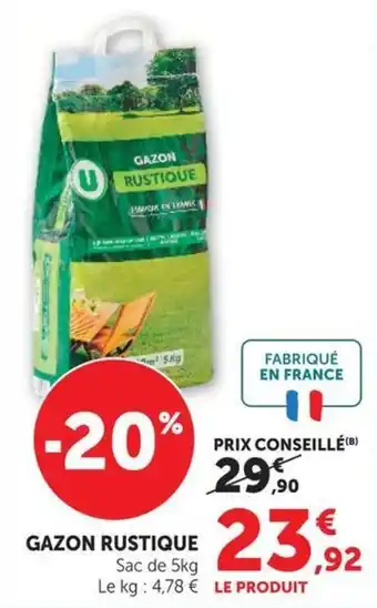 U Gazon Rustique