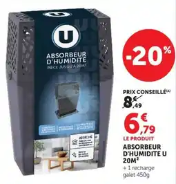 Super U U ABSORBEUR D'HUMIDITE offre