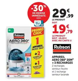 Super U Rubson AERO 360° offre