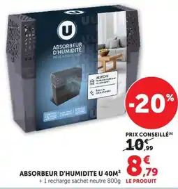 Super U U ABSORBEUR D'HUMIDITE offre