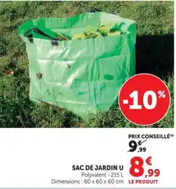 Super U SAC DE JARDIN U offre
