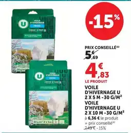 Super U VOILE D'HIVERNAGE U offre