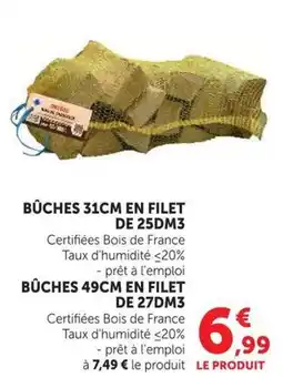 Super U BÛCHES 31CM EN FILET offre