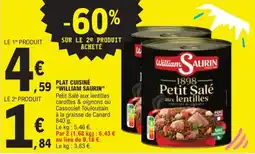 E.Leclerc William Saurin Petit Salé aux lentilles offre