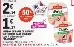 E.Leclerc TRADILÈGE Jambon de Paris offre