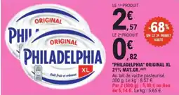 E.Leclerc PHILADELPHIA ORIGINAL XL offre
