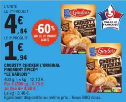 E.Leclerc Le Gaulois Crousty Chicken l'Original offre