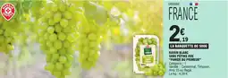 E.Leclerc Panier du primeur raisin blanc sans pépins hve offre