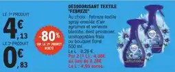 E.Leclerc Febreze desodorisant textile offre