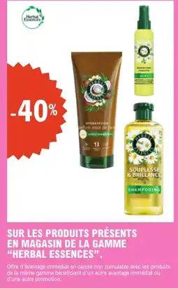 E.Leclerc Herbal Essences offre