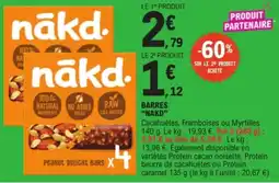 E.Leclerc nākd. BARRES "NAKD" offre