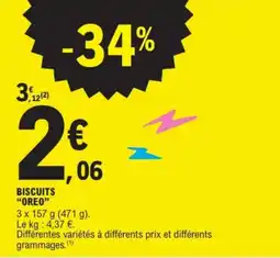 E.Leclerc OREO BISCUITS offre