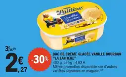 E.Leclerc La Laitière Crème glacée offre