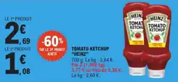 E.Leclerc HEINZ TOMATO KETCHUP offre