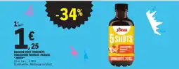 E.Leclerc Joker Boisson shot immunité gingembre mangue orange offre