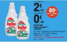 E.Leclerc DesTop ENTRETIEN CANALISATIONS offre
