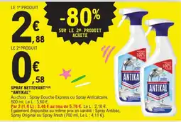 E.Leclerc Antikal spray nettoyant offre