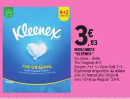 E.Leclerc Kleenex Mouchoirs offre