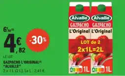 E.Leclerc Alvalle Gazpacho L'Original offre