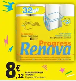 E.Leclerc Progress Renova Papier hygiénique offre