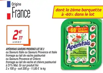 Netto Aperivis saveurs provence lot de 2 offre