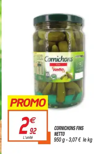 Cornichons fins