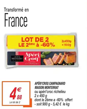 Netto Aperi'croq campagnard maison monterrat offre