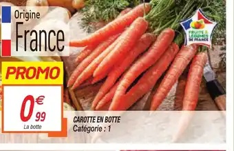 Netto Carotte en botte offre