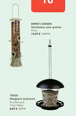 Tom&Co EMMA'S GARDEN Distributeur pour graines offre