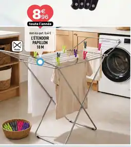 Centrakor L'étendoir papillon offre