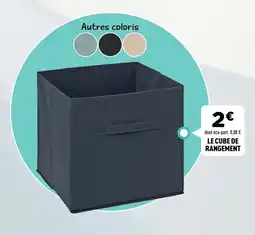 Centrakor Le cube de rangement offre