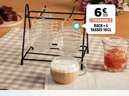 Centrakor Rack + 4 tasses offre