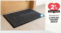 Centrakor LE TAPIS ANTI POUSSIÈRE offre