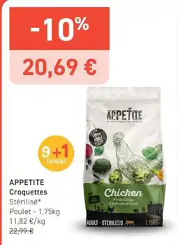 Tom&Co APPETITE Croquettes offre