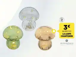 Centrakor atmosphera LA LAMPE CHAMPIGNON offre