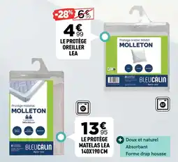 Centrakor BLEUCALIN Protège oreiller offre