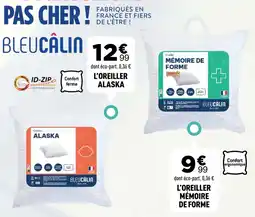 Centrakor BLEUCALIN L'OREILLER ALASKA offre