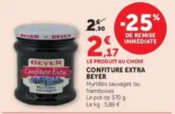 Hyper U BEYER Confiture Extra offre
