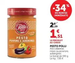 Hyper U Pesto Polli offre