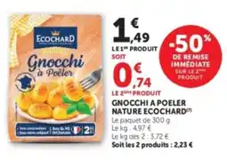 Hyper U ECOCHARD Gnocchi à Poêler offre