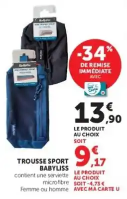 Hyper U BabyLiss Trousse sport offre